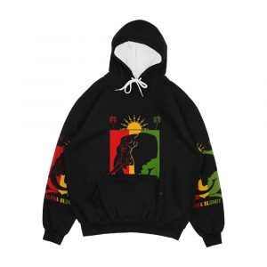 Alpha Blondy Men's All-Over-Print Hoodie