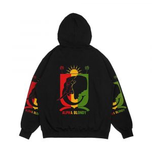 Alternative view of Alpha Blondy Men's All-Over-Print Hoodie