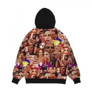 Alternative view of Alyssa Edwards Collage Men's All-Over-Print Hoodie