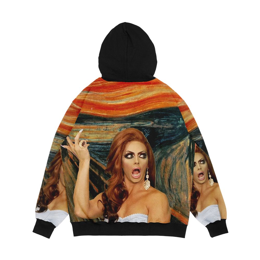 Alyssa In The Scream Men's All-Over-Print Hoodie - Image 2