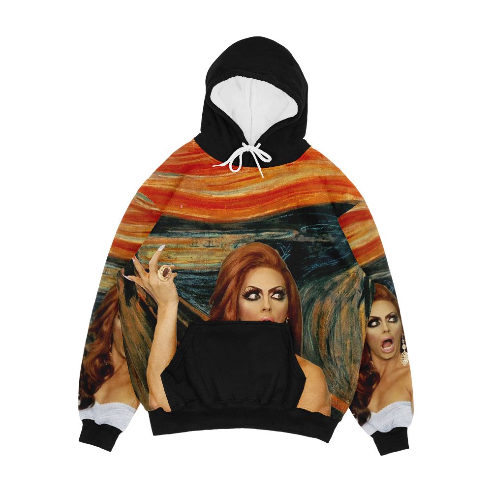Alyssa In The Scream Men's All-Over-Print Hoodie
