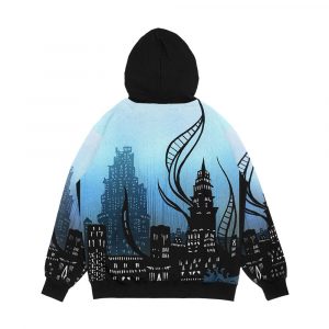 Alternative view of Amaurot Inktober Men's All-Over-Print Hoodie