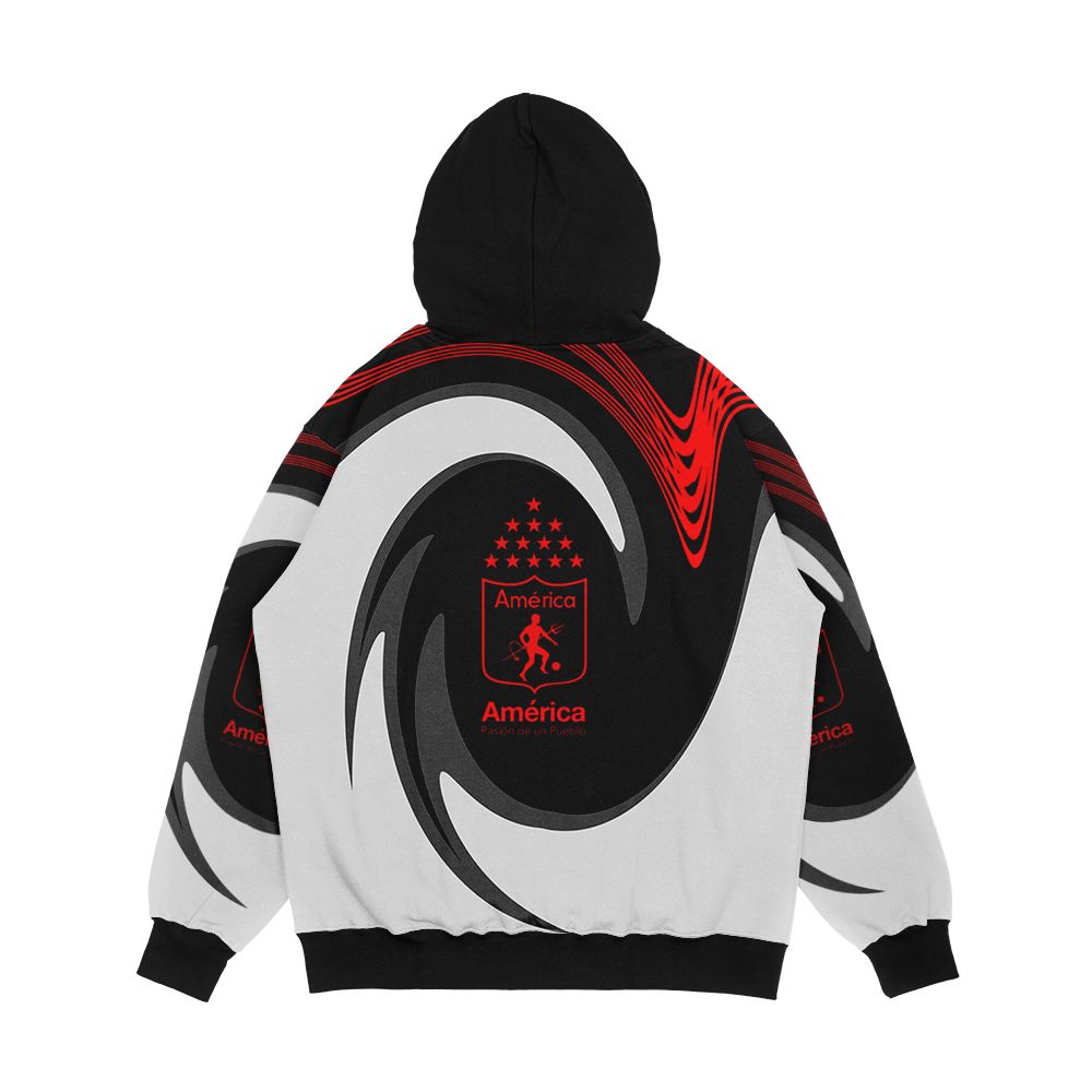 America De Cali Men's All-Over-Print Hoodie - Image 2