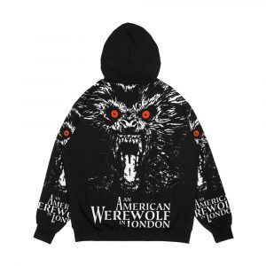 Alternative view of An American Werewolf In London Men's All-Over-Print Hoodie