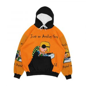 An Analog Guy In A Digital World Men's All-Over-Print Hoodie