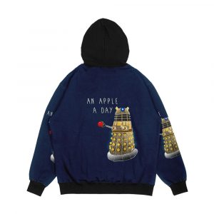 Alternative view of An Apple A Day Keeps The Doctor Away Men's All-Over-Print Hoodie