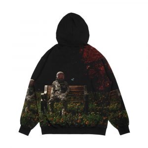 Alternative view of An Interlude Men's All-Over-Print Hoodie