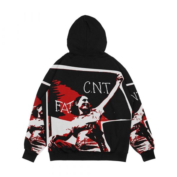 Anarchist C N T Men's All-Over-Print Hoodie - Image 2