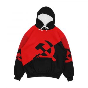 Anarcho Communism Flag Men's All-Over-Print Hoodie