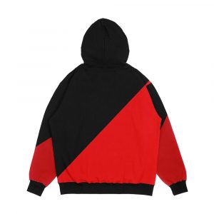 Alternative view of Anarcho Communist Black And Red Men's All-Over-Print Hoodie