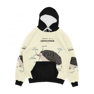 Anatomy Of A Hedgehog Men's All-Over-Print Hoodie
