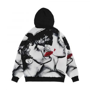 Alternative view of Andy Warhol's Querelle Men's All-Over-Print Hoodie