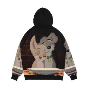 Alternative view of Angel And Scamp Men's All-Over-Print Hoodie