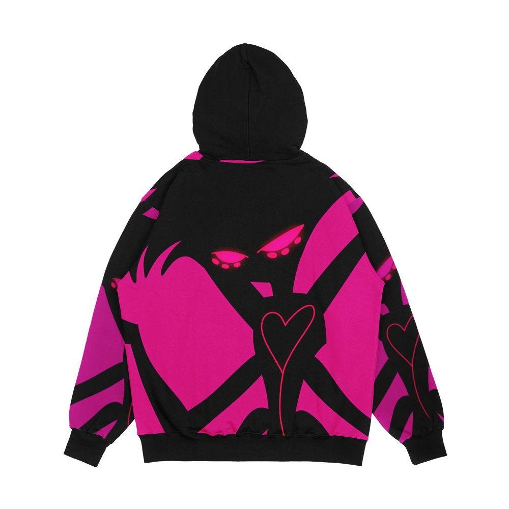 Angel Dust Neon Men's All-Over-Print Hoodie - Image 2
