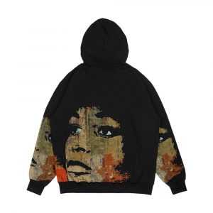 Alternative view of Angela Davis 2B Men's All-Over-Print Hoodie
