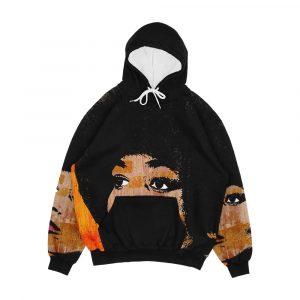 Angela Davis Color Men's All-Over-Print Hoodie