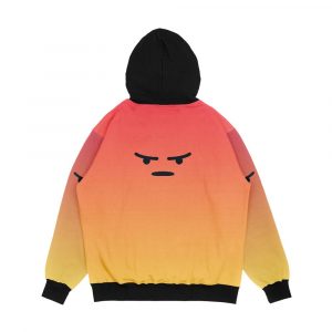 Alternative view of Angry React Men's All-Over-Print Hoodie