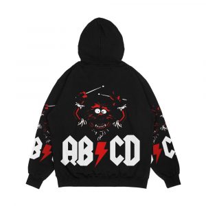 Alternative view of Animal Drummer Acdc Men's All-Over-Print Hoodie