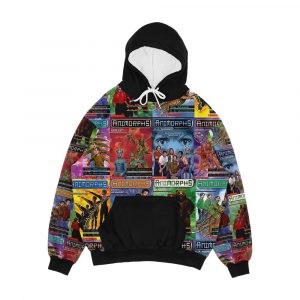 Animorphs Book Covers Men's All-Over-Print Hoodie