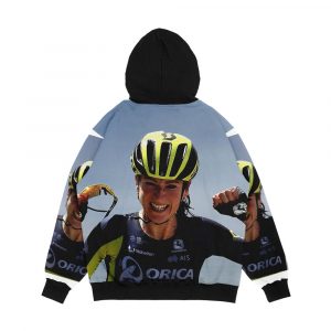Alternative view of Annemiek Van Vleuten Men's All-Over-Print Hoodie