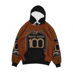 Anniversary 100Th Moto Guzzi Yeahh Men's All-Over-Print Hoodie