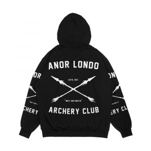 Alternative view of Anor Londo Archery Club Men's All-Over-Print Hoodie