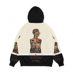 Alternative view of Anti Oedipus Men's All-Over-Print Hoodie