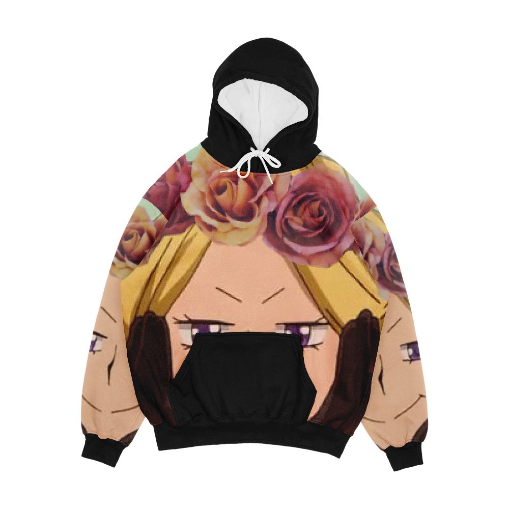 Aoyama Flower Crown Edit Men's All-Over-Print Hoodie