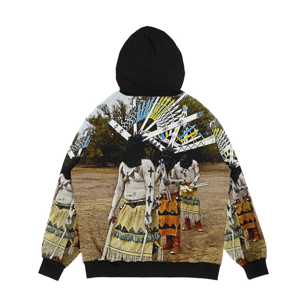 Apache Gaan Dancers Men's All-Over-Print Hoodie - Image 2