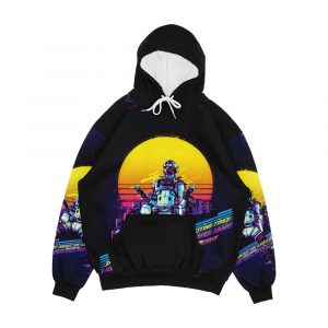 Apex Legends Octane 80S Retro Men's All-Over-Print Hoodie