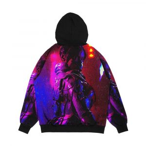 Alternative view of Apex Legends Wraith Season 3 Men's All-Over-Print Hoodie