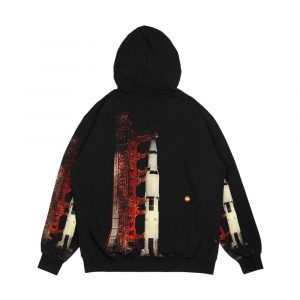 Alternative view of Apollo Xii Countdown Demonstration Test Men's All-Over-Print Hoodie
