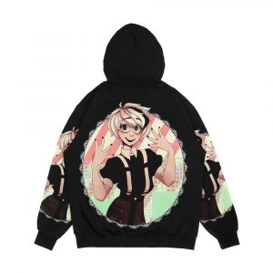 Alternative view of Appetite Of A People Pleaser Obsequious Men's All-Over-Print Hoodie