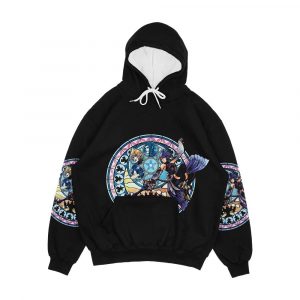 Aqua's Heart Kingdom Hearts Men's All-Over-Print Hoodie