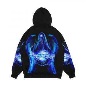 Alternative view of Aquarius Agenda Men's All-Over-Print Hoodie