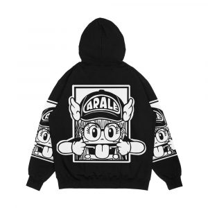 Alternative view of Arale Men's All-Over-Print Hoodie