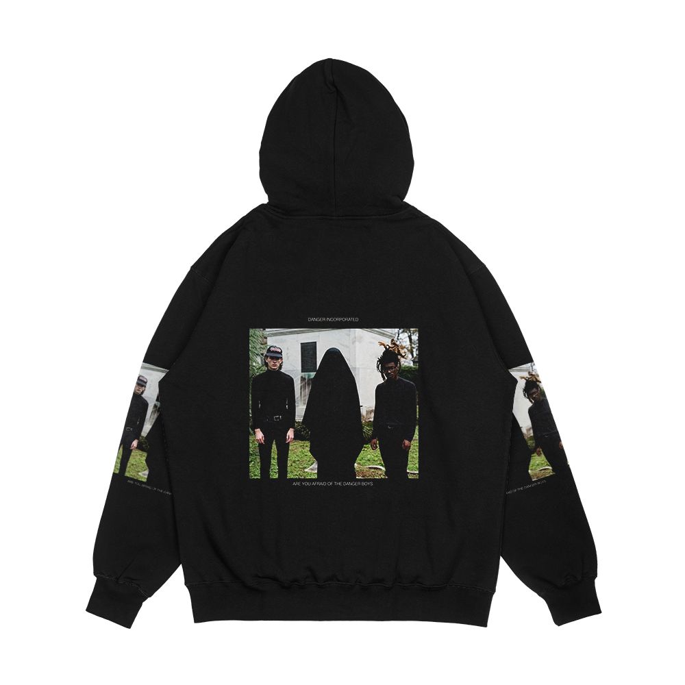 Are You Afraid Of The Danger Boys Men's All-Over-Print Hoodie - Image 2