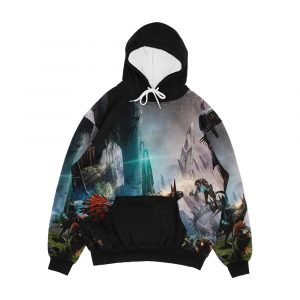 Ark Survival Evolve Dino Fight Men's All-Over-Print Hoodie