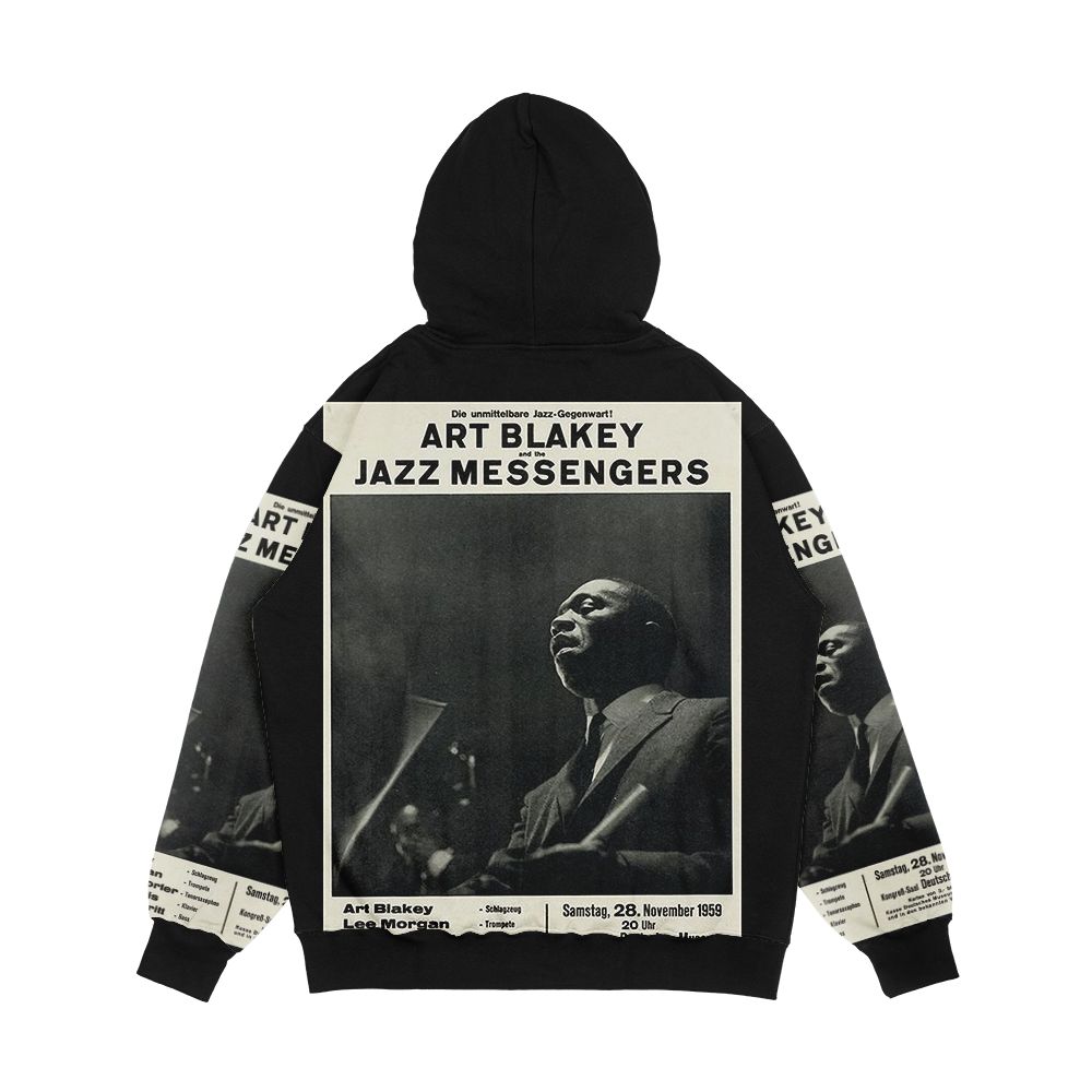 Art Blakey And The Jazz Messengers Men's All-Over-Print Hoodie - Image 2