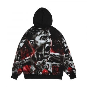 Alternative view of Art Dybala Illustration Men's All-Over-Print Hoodie