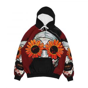 Art The Clown Terrifier 2 Sunflower Sunglasses Men's All-Over-Print Hoodie