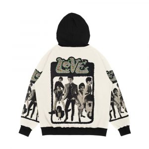 Alternative view of Arthur Lee And Love Men's All-Over-Print Hoodie