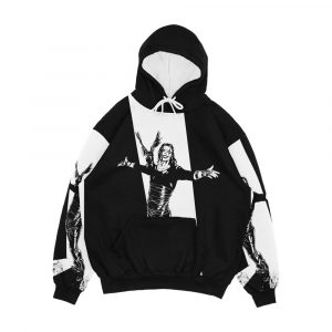 Artofpt The Crow Men's All-Over-Print Hoodie