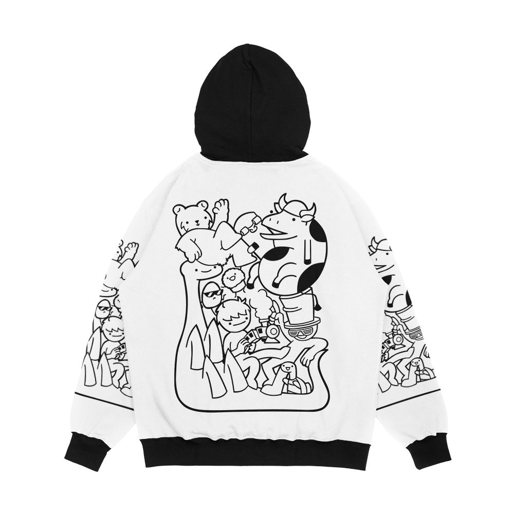 Asdfmovie Men's All-Over-Print Hoodie - Image 2