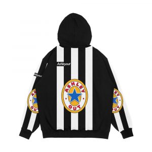 Alternative view of Ashleyout Newcastle Kit Yellowoval Men's All-Over-Print Hoodie