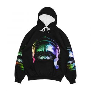 Astronaut Raccoon Men's All-Over-Print Hoodie