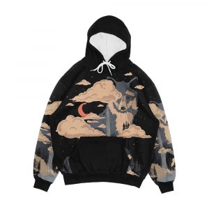 At The Foot Of Fox Mountain Men's All-Over-Print Hoodie