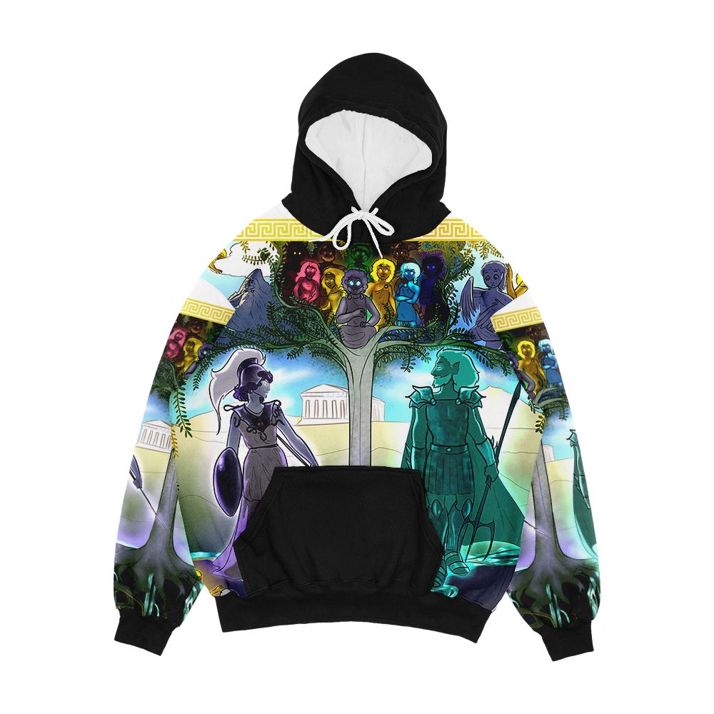 Athena's Tapestry Men's All-Over-Print Hoodie