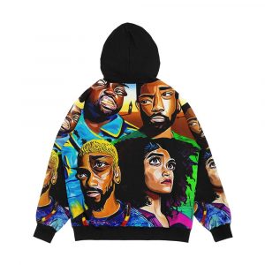 Alternative view of Atlanta Series New Season Men's All-Over-Print Hoodie