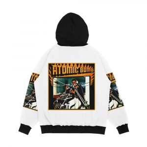 Alternative view of Atomic Bomb Men's All-Over-Print Hoodie